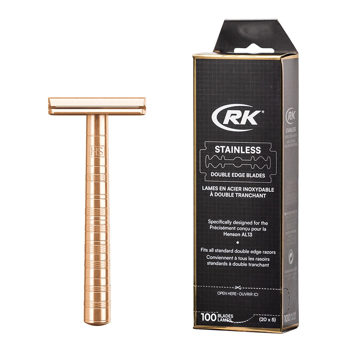 Henson AL13 Copper Aluminium Safety Razor - Walmart.ca