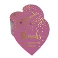 thumbnail image 1 of Inkdotpot Pack Of 50 Thanks For Celebrating With Me Birthday Favor Paper Tags Craft Real Gold Foil Hang Tags, 1 of 6