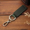 thumbnail image 1 of Leather Retro Cowhide Keychain Metal Lobster Clasp Pendant Fashion Personalized Anti-lost Car Keyring Keyholder wholesale, 1 of 4