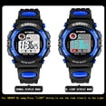 thumbnail image 4 of YOPTOP Electronic Watch,Digital Sport Outdoor Chronograph Watch ,Blue, 4 of 8