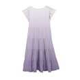 thumbnail image 5 of Tranfacy Robes d'Été pour Ados, Robes pour Filles Taille 10-12, Robe d'Été pour Filles 6-15 Mode Robe à Dégradé de Couleurs avec Poches Manches Courtes Col Rond Robe Trapèze, 5 of 5