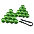 thumbnail image 3 of 20Pcs Car Wheel Nut Caps Covers Wheel Screw Decorative Bolt Caps Green 21mm, 3 of 10