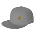 thumbnail image 1 of ZICANCN Golden Cat Pattern Baseball Caps, Trucker Hats for Men And Women, Adjustable Breathable Flat Caps, Gray, 1 of 6