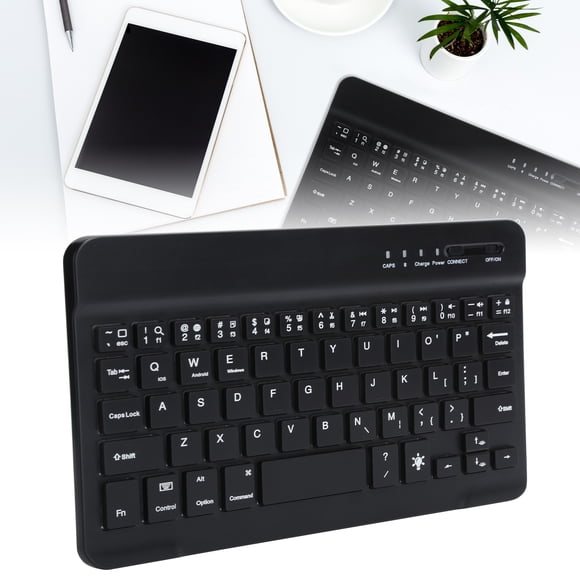 Clavier, Accessoires pour Tablette Anti-Interférences avec Rétroéclairage Coloré pour Android pour IOS pour Windows
