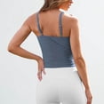 thumbnail image 4 of Birdeem Mode Femmes Uni Col Rond Sans Manches Camisole Débardeur Vêtements d'Été, 4 of 10
