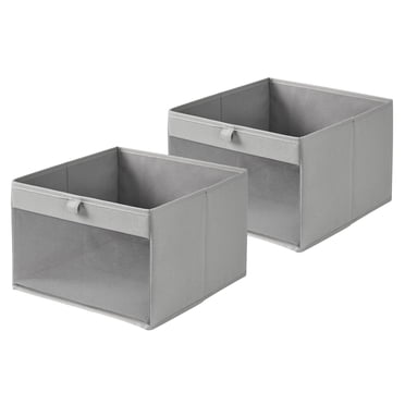 Neatfreak Reversible Mesh Front Bin, Closet Organizers, Pack of 2