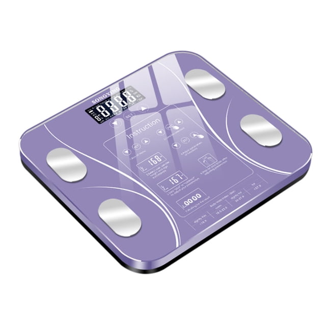Yeacher Body Fat Scales Intelligent Electronic Weight Scale High Digital BMI Scale Water Mass Health Body Composition Analyzer Monitor