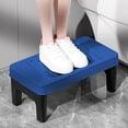 thumbnail image 1 of Wzzjkit Toilet Stool Squatting Poop Stool Bathroom Potty Step Stool Toilet Assistance Steps Step Stool Fits All Toilets Detachable Stackable, 1 of 6