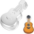 thumbnail image 1 of Ggdda Guitar Cake Decoration Aluminum Cake Baking Tray Baking (Clearance), 1 of 7