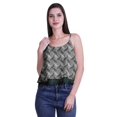 thumbnail image 1 of Moomaya Printed Womens Spaghetti Strap Crop Top Cami Summer Tops, 1 of 5