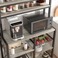 thumbnail image 4 of Cozony 6 Tier Kitchen Bakers Rack with Power Outlet, Gray, 4 of 9