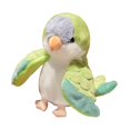 thumbnail image 2 of HILABEE Parrot Hand Puppet 20cm Stuffed Animal for Telling Story Preschool Role Play Green, 2 of 9