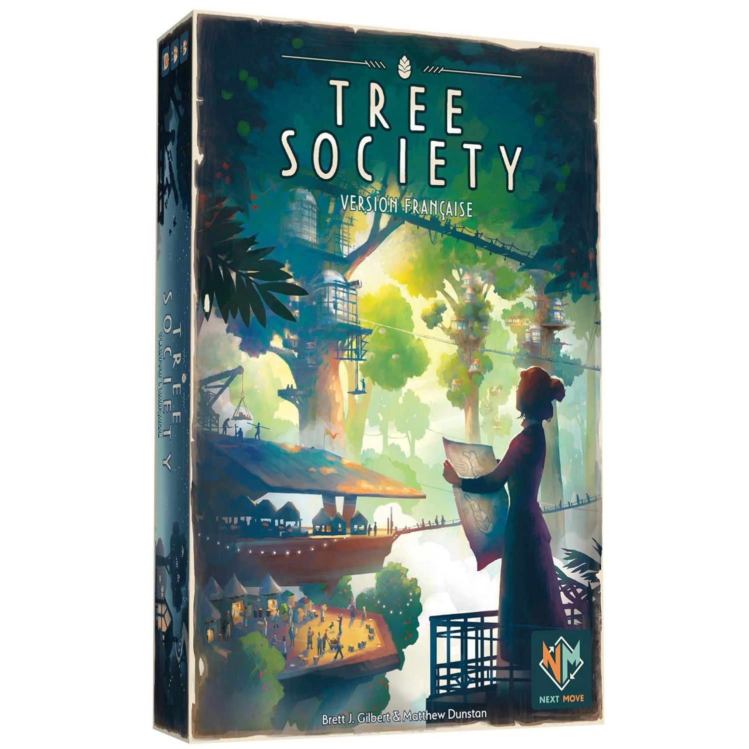 Asmodee - Next Move - Tree Society - Board Game for Family - Collaborative Strategy Game - For 2 to 4 Players - Ages 8 and up - French