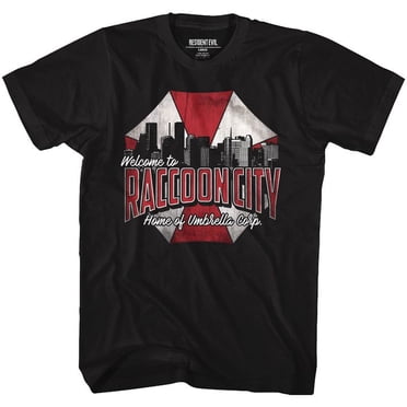 Resident Evil Raccoon City Black Adult T-Shirt 6Xl