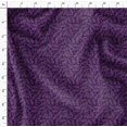 thumbnail image 4 of Soimoi Tissu Crêpe en polyester Violet Flocons de Neige et Baies Rouges Imprimés de Tissu au Mètre 42 Pouces de Large, 4 of 6
