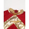 thumbnail image 4 of MSemis Robe de Danse de Louange Sans Manches pour Filles Enfants, Robe de Culte Liturgique, Costume, Robe d'Église, Robe Longue 6-16 Ans Bourgogne 10, 4 of 6