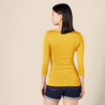 thumbnail image 3 of walmart Essentials T-Shirt à Encolure Bateau à Manches 3/4 pour Femmes, 3 of 8
