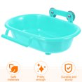 thumbnail image 4 of Plastic Parrot Bath Box Bird Cage Accessory Bathing Tub Bath for Parakeet Pet Birds, 4 of 5