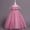 Pink, variant on EGNMCR Evening Gowns for Women, Formal Dresses for Women, Women's Cocktail Dresses Sleeveless Round-Neck Dress Kids Dress Girls Sleeveless Shoulder Princess Dress Flower Mesh Polka Dress Girl Dress