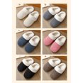 thumbnail image 2 of Chaussons en Mousse à Mémoire de Forme pour Femmes Confort en Peluche Doublée de Polaire Chaussures de Maison pour Intérieur & Extérieur Rose, 2 of 9