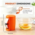thumbnail image 4 of 3Pcs Egg Opener, CQCYD 2026 Egg Opener Egg Shell Cracker Tool Handheld Egg Peeler for and Hard Boiled Eggs, Portable Egg Cracking Device Kitchen Gadget for Cooking Baking Camping, 4 of 6