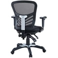 thumbnail image 3 of Modway Articulate Modern Mesh and Fabric Office Chair in Black Finish, 3 of 7