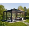 thumbnail image 3 of Canopia by Palram Ledro Pavillon Fermé 12 Pi x 16 Pi - Gris, 3 of 7