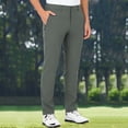 thumbnail image 2 of FRSASU Pantalon de Golf pour Hommes Extensible Pantalon Habillé Décontracté pour l'Été Exercice de Golf Léger Travail Voyage Pantalon Habillé pour Hommes Vert, 2 of 6