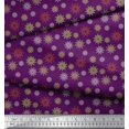 thumbnail image 3 of Soimoi Rayon Fabric Artistic Floral Printed Craft Fabric by the Yard 56 Inch Wide, 3 of 3