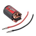 thumbnail image 2 of Moteur 550, Moteur Compact Robuste Brossé Noir et Rouge Léger pour Voiture RC Crawler 1/10 12T,10T, 2 of 7