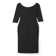 thumbnail image 2 of Women‘s Solid Color Long Sleeve Off Shoulder Strapless Party Dress, 2 of 9