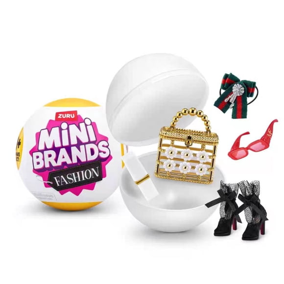 5 ZURU Surprise Mystery Capsule Real Miniature Collectible Mini Fashion Brands Series Toys Hobbies Holiday Gifts for Children
