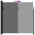 thumbnail image 3 of vidaXL Retractable Side Awning Anthracite 200x300 cm, 3 of 5