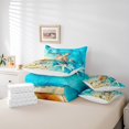 thumbnail image 4 of YST Ocean Theme Comforter Set, 7-Piece, Sea Animal, Twin, 4 of 4