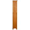 thumbnail image 3 of vidaXL Narrow Bookcase Solid Wood Oak Wooden Book Shelf Organizer Multi Sizes, 3 of 6