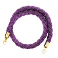 thumbnail image 2 of Rope Barriers - Heavy Duty Crowd Rope Barrier for Control Stanchions 1.5m Purple, 2 of 7