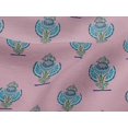 thumbnail image 4 of oneOone Viscose Jersey Fabric Floral Block Printed Fabric 1 Yard 60 Inch Wide, 4 of 5