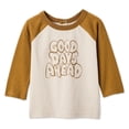 thumbnail image 1 of George Baby Boys' Long-Sleeve Raglan T-Shirt, 1 of 2