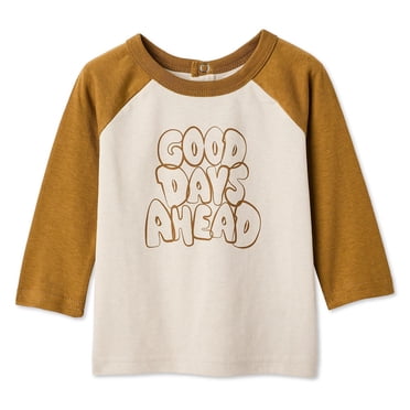 T-shirt à manches longues raglan George pour bébés garçons
