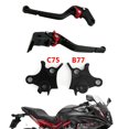 thumbnail image 2 of Motorcycle Long Clutch Brake Lever fit for BMW R1200GS Adventure (LC) 2014-2018 Black, 2 of 10