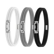 veasfak Trash Can Rubber Bands Trash Bag Holder Straps, Secure Garbage Bags, Garbage Can Elastic Bands Versatile for Indoor Home 70cm 3pcs
