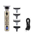 thumbnail image 1 of Yeacher Battery Display Hair Cutter Professional USB Hair Trimmer Men Rechargeable Electric Powerful Haircut Machine, 1 of 8