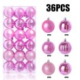 thumbnail image 1 of Meitianfacai 36PCS Christmas Xmas Tree Ball Bauble Hanging Home Party Ornament Decor 3CM, 1 of 3