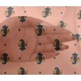 thumbnail image 4 of oneOone Viscose Chiffon Fabric Diamond & Paisley Block Printed Fabric 1 Yard 42 Inch Wide, 4 of 4