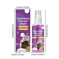 thumbnail image 3 of Kbndieu Cat Sedative Spray Cats Calming Spray Natural Calming Solution for Cats Cats Calming Spray Protects Furniture and Floors Suit for Home 60ml Home Essentials, 3 of 9