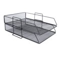 thumbnail image 4 of Tier File Trays,2pcs 2 Tier File Desktop File Organizer Tier Stackable Desk Tray Unbeatable Value, 4 of 8