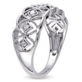 thumbnail image 4 of Miabella 1/10 Carat T.W. Diamond Sterling Silver Ring, 4 of 5