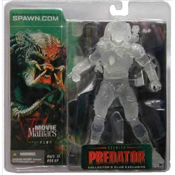 STEALTH PREDATOR 2 Figurine Articulée Movie Maniacs Série 6 McFarlane Jouets