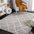 thumbnail image 1 of SAFAVIEH Berber Santana Tapis Géométrique Shag, 1 of 8