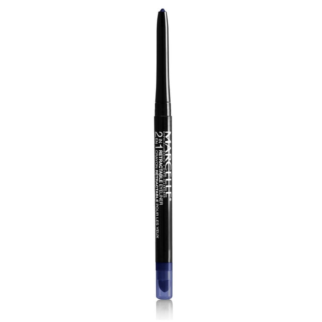 Marcelle Crayon Rétractable pour les Yeux 2 en 1, Bleu Nuit